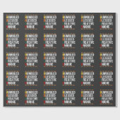 HBCU Ford Black Opgeleid student Historisch Cadeaupapier (Vlak)