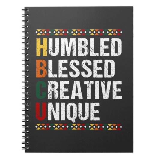 HBCU Ford Black Opgeleid student Historisch Notitieboek (Voorkant)