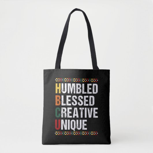 HBCU Ford Black Opgeleid student Historisch Tote Bag (Voorkant)