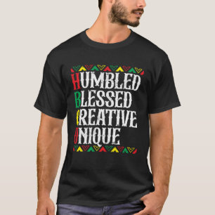 HBCU Genederd, versleten creatieve unieke historis T-shirt