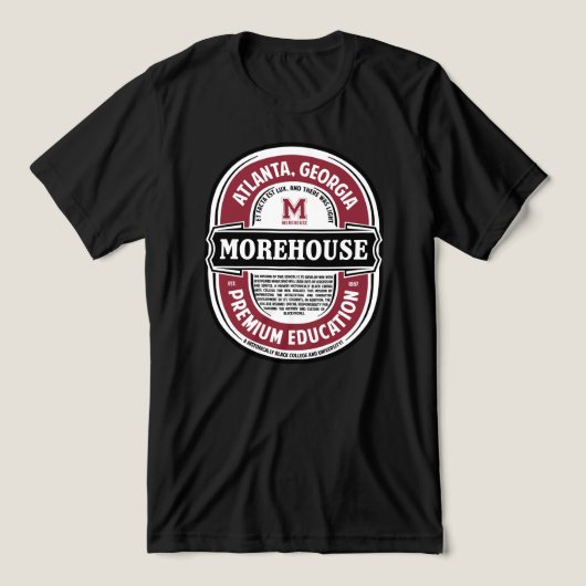 HBCU_Heineken-Tshirt_MOREHOUSE Tri-Blend Shirt (Design voorkant)