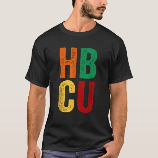 HBCU Historical Black History Month College Alumni T-shirt (Voorkant)