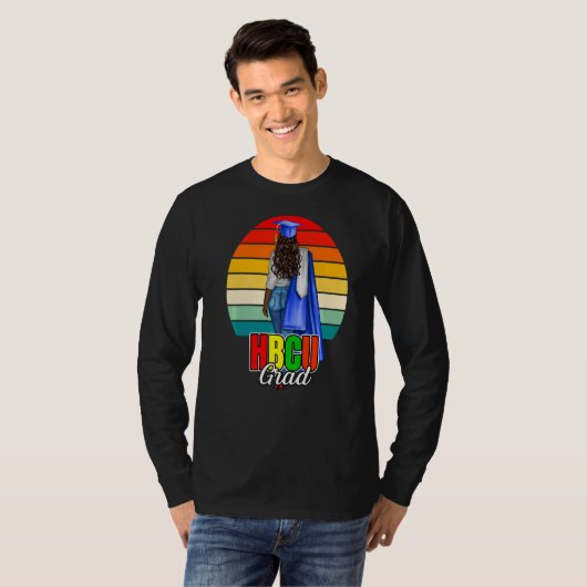 Hbcu Historisch Black College Made African Ameri T-shirt (Voorkant volledig)