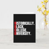 HBCU Historisch Zwart College en Universiteit Mann Kaart (Gele Bloem)