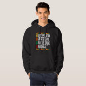 HBCU Humbled Blessed Creative Unique Afro College  Hoodie (Voorkant volledig)