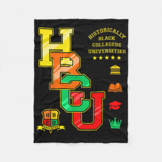 HBCU Kleding Historisch Black Colleges Universitei Fleece Deken