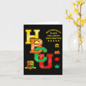 HBCU Kleding Historisch Black Colleges Universitei Kaart (Gele Bloem)