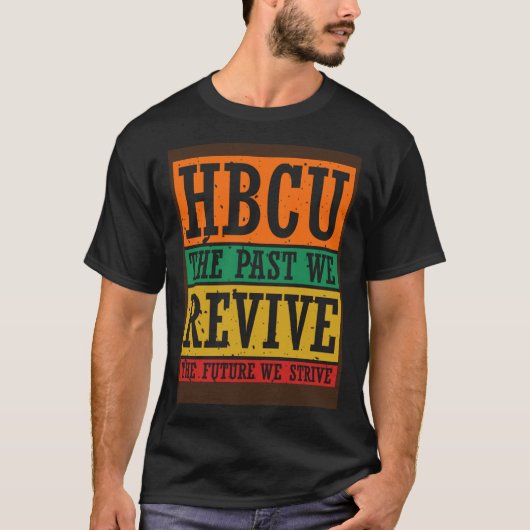 HBCU Kleding Historisch Zwart College HBCU 2 T-shirt (Voorkant)