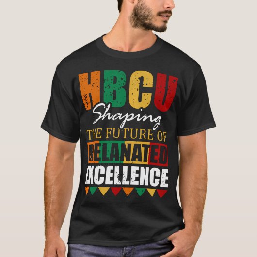 HBCU Kleding Historisch Zwart College HBCU T-shirt (Voorkant)