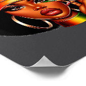 Hbcu Melanin Afro Black Women African Black Histor Poster (Hoek)