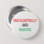 HBCU Onderwezen Ronde Button 7,6 Cm (Voorkant /achterkant)