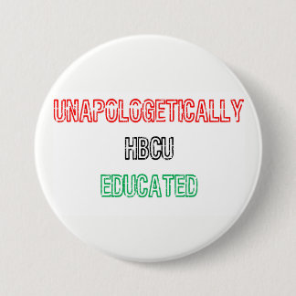 HBCU Onderwezen Ronde Button 7,6 Cm