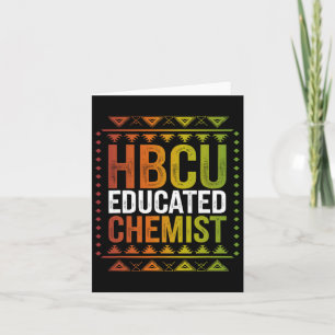 HBCU Opgeleide Chemist Black History Month Future Kaart
