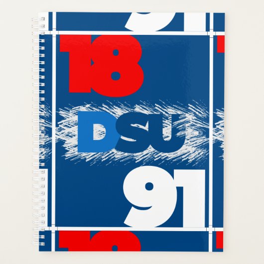 HBCU-PRO: 1891 DSU Hornets Planner (Voorkant)