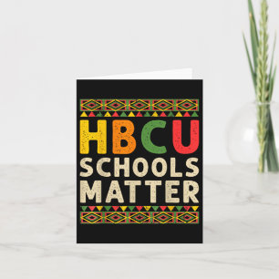 HBCU Scholen Historische Black College Student Alb Kaart