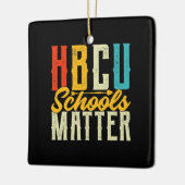 HBCU-scholen Keramisch Ornament (Links)