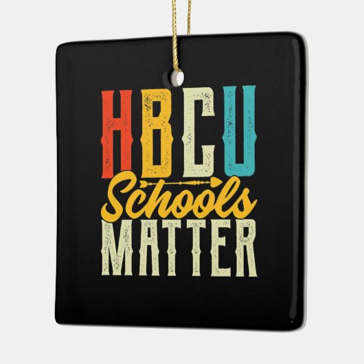 HBCU-scholen Keramisch Ornament (Links)