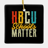 HBCU-scholen Keramisch Ornament (Voorkant)