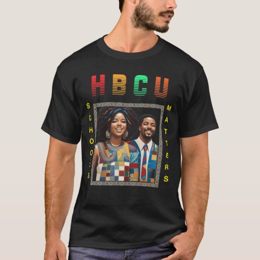 HBCU Scholen Matter Cool shirt met mozaïek (Voorkant)