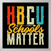 HBCU-scholen Poster (Voorkant)
