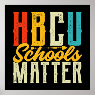 HBCU-scholen Poster