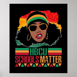 HBCU-scholen - Poster
