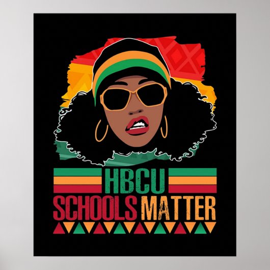 HBCU-scholen -  Poster (Voorkant)