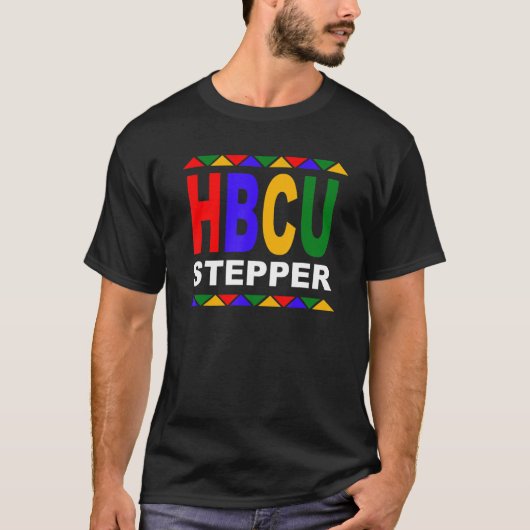 HBCU Stepper Non Greek Step Show T-shirt (Voorkant)