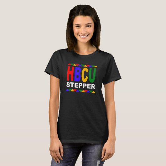 HBCU Stepper Non Greek Step Show T-shirt (Voorkant volledig)