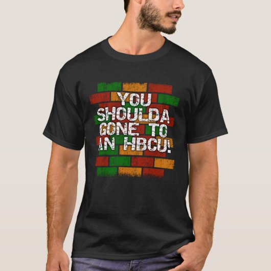HBCU Student of Afstudeerder Bragging T-shirt (Voorkant)