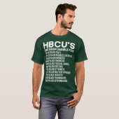 HBCU Successtatistieken HBCU Alums HBCU Pride T-shirt (Voorkant volledig)