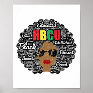 Hbcu T-shirt Historische Zwarte Hogeschool Alumni Poster