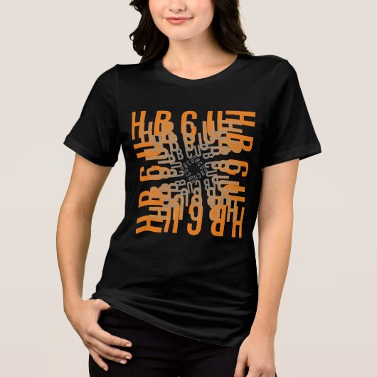 HBCU Tri-Blend SHIRT (Voorkant)