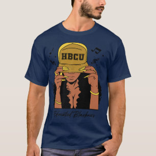 HBCU-universitaire vrouwen Historische Zwarte Univ T-shirt