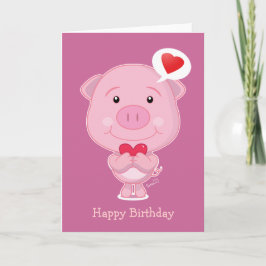 HBD Pig Kaart