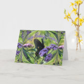 HBday aan dochter-past aan Kaart (Gele Bloem)