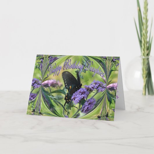 HBdayDaughter-customize Kaart (Voorkant)