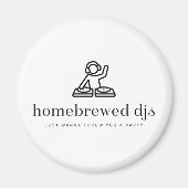 HBDJ-koelkastmagneet Magneet (Voorkant)