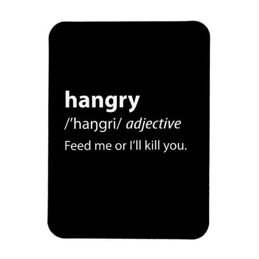 Hboze Funny Dictionary Definition Magneet (Verticaal)