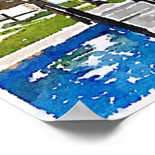 HBR-Waterverf Poster (Hoek)