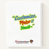 HB's Online Store Spiral Notebook Writing Supplies Notitieboek (Achterkant)