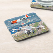 HC-130 HERCULES BIER ONDERZETTER (Linkerzijde)
