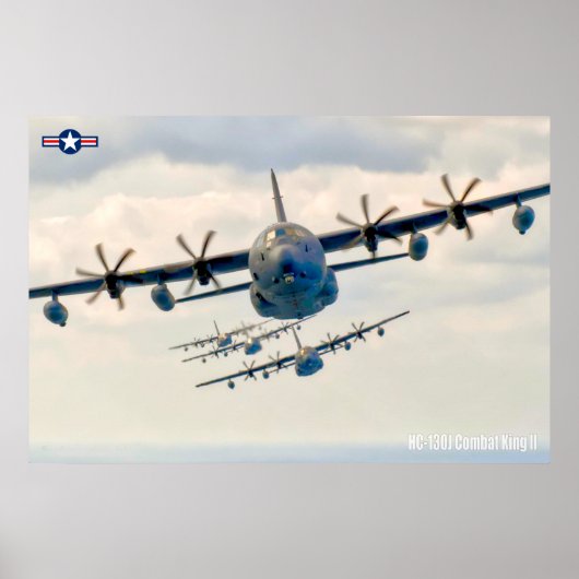 HC-130J COMBAT II POSTER (Voorkant)