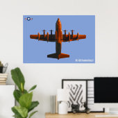 HC-130J COMBAT II POSTER (Thuiskantoor)