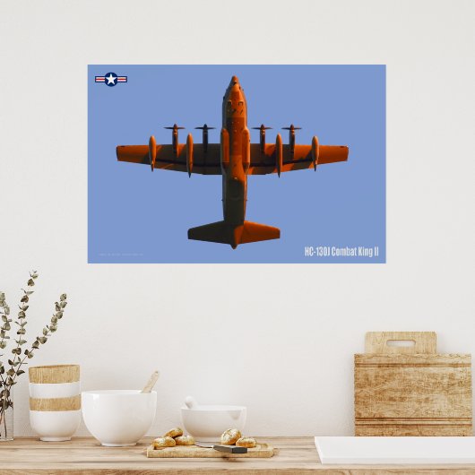 HC-130J COMBAT II POSTER (Keuken)