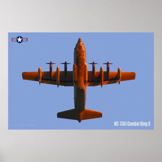 HC-130J COMBAT II POSTER (Voorkant)