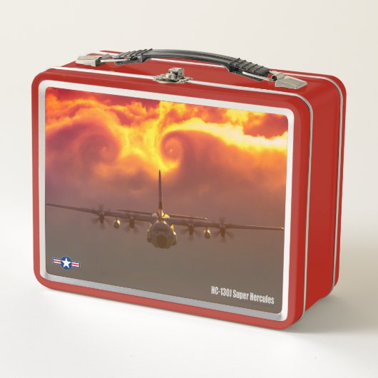 HC-130J SUPER HERCULES METAL LUNCH BOX (Voorkant)