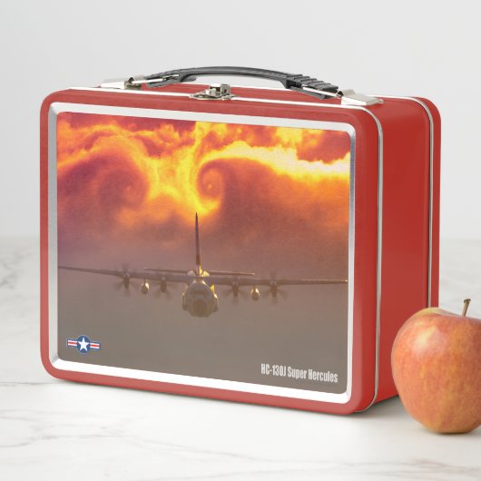 HC-130J SUPER HERCULES METAL LUNCH BOX (In situ)