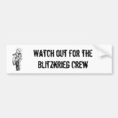 HC Blitzkrieg Bumpersticker (Voorkant)