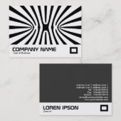 HC Fractal Abstract 140717 Visitekaartje (Voorkant / Achterkant)